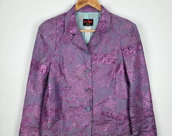 Christian Lacroix Bazar Vintage Blazer – Made in France – Size 42