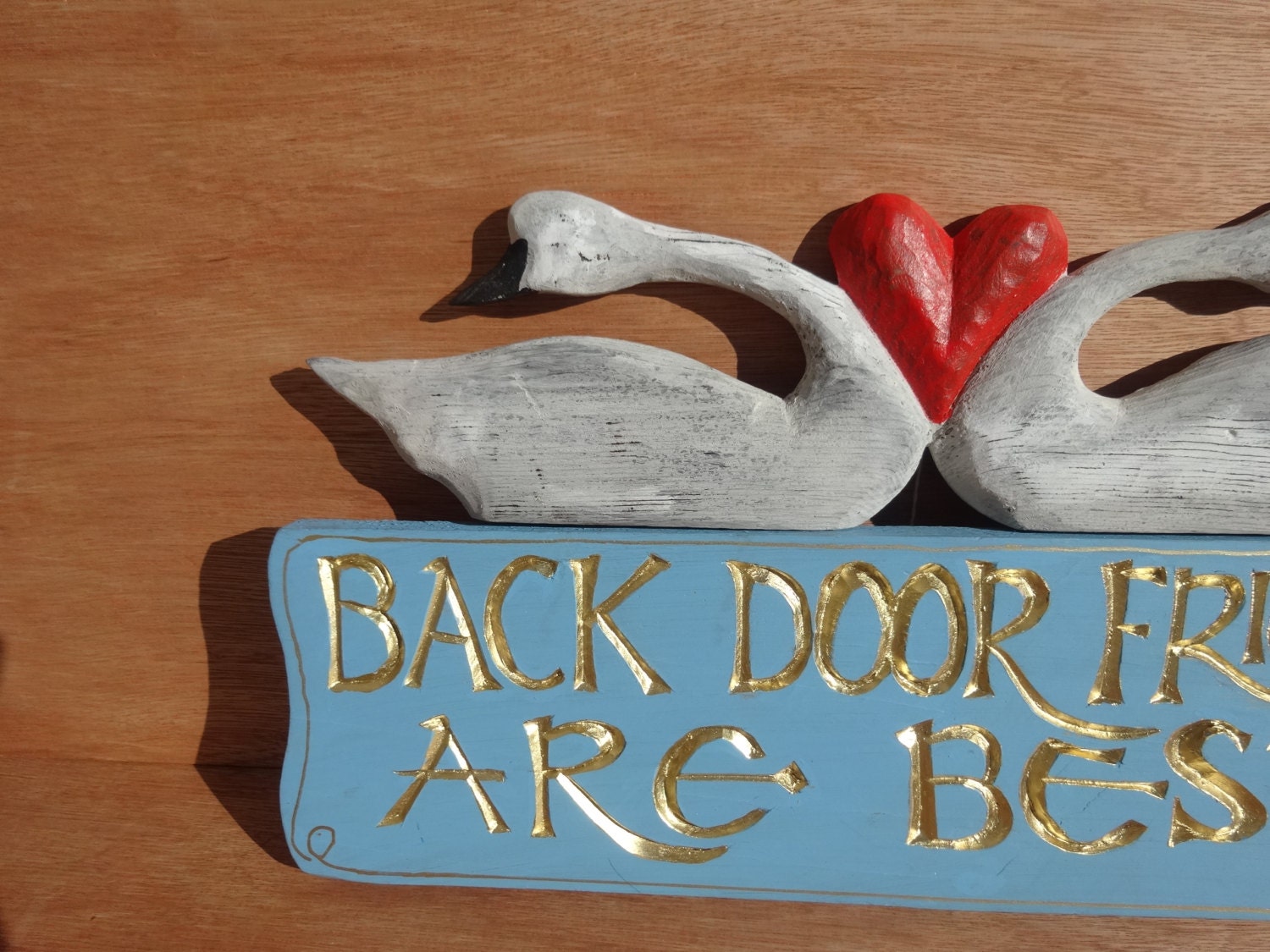 BACK DOOR FRIENDS are Best Sign Etsy