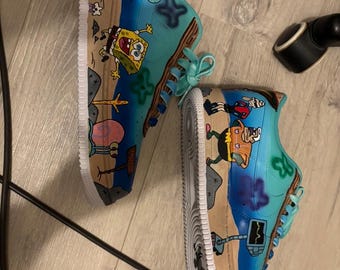Spongebob sneakers free shipping!