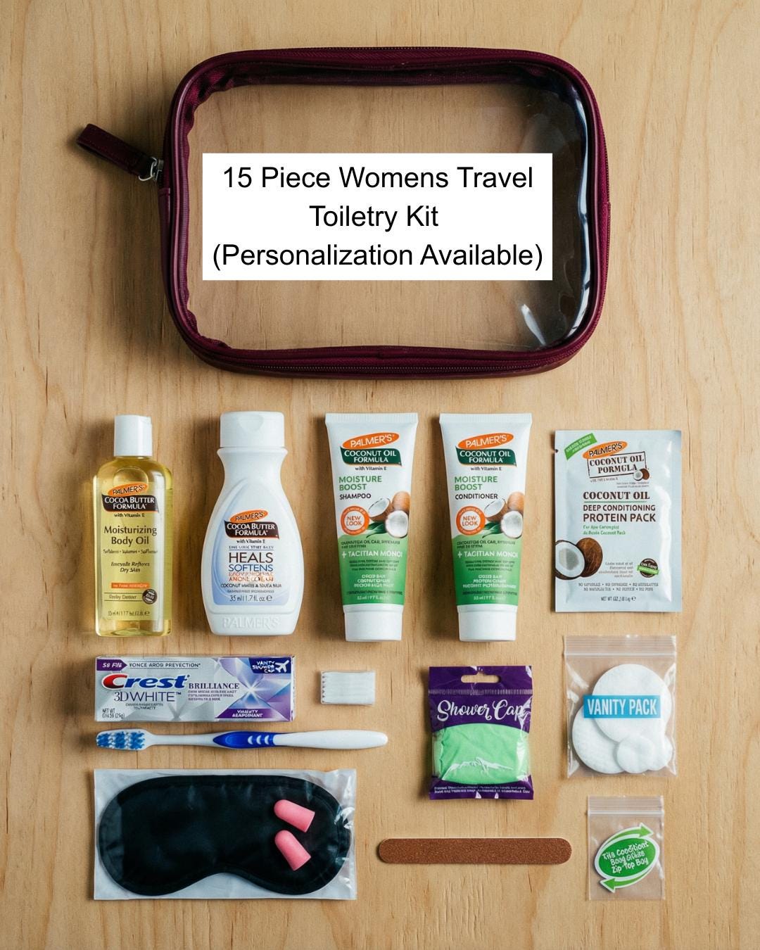 Custom Toiletry Bag | Dopp Kit | Weekend Essentials Bag | Travel Basics ...