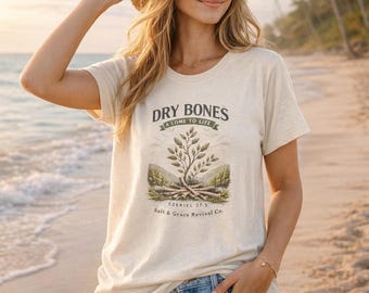 Unisex Dry Bones come to life scripture t-shirt | Christian T-Shirt | Faith-based Tee