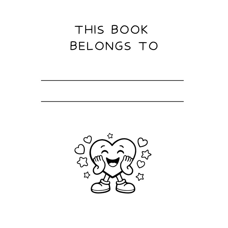 Valentine's Day Coloring Book | Cute Love Coloring Book | Romantic and ...