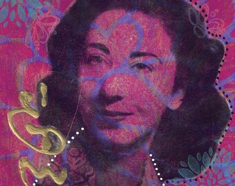 vintage Thelma - collage original