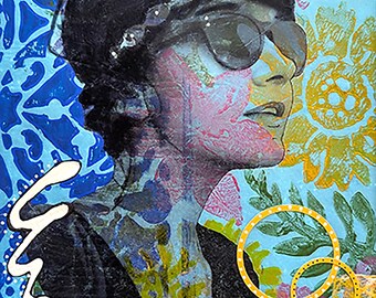 jasmin vintage - collage original