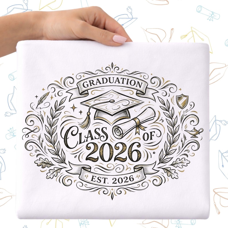 Vintage Senior 2026 PNG, Class of 2026, Graduation - Etsy