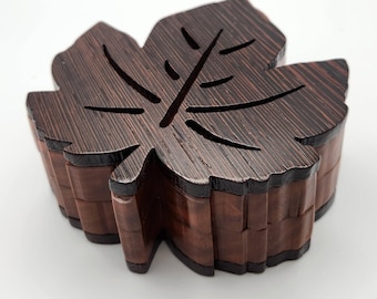 Maple Leaf Keepsake Box