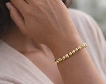 Gold Dorika Steel Bracelet