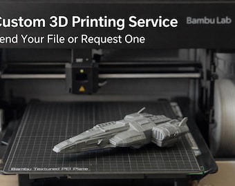Custom 3D Printing Service | PLA Models, Props, Prototypes