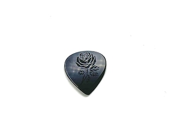 Handcrafted Rose Guitar Pick – 3mm, Advanced Speed