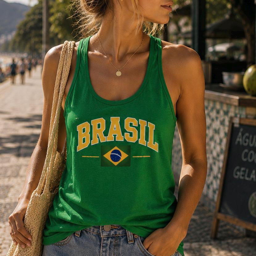 Brazil tank top - Etsy 日本