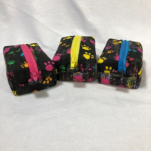 Small Squared Box Bag with Zipper