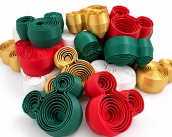 Juguetes antiestrés con forma de polvo de hadas navideño / Regalos para cruceros navideños / Juguetes antiestrés con forma de ratón / Regalos extensores de peces / Juguetes antiestrés sensoriales para cruceros navideños