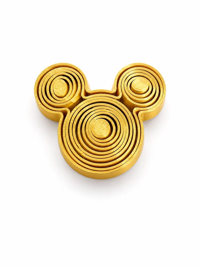 Anillo antiestrés Pixie / Regalo de polvo de hadas para cruceros / Extensor de pez de regalo / Juguete sensorial antiestrés con forma de ratón / Regalo para la puerta del crucero / Juguete de viaje imagen 7