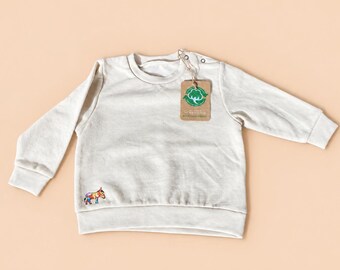 Kinderpullover mit Esel - Baumwolle