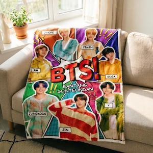 Bts blanket - Etsy 日本