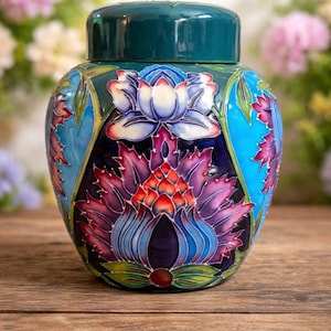 Moorcroft Ginger Jar - Etsy Canada