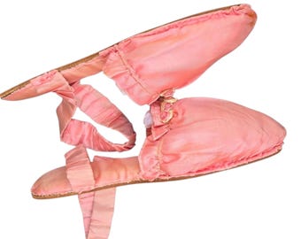 Antique Silk Slippers 1910-1920