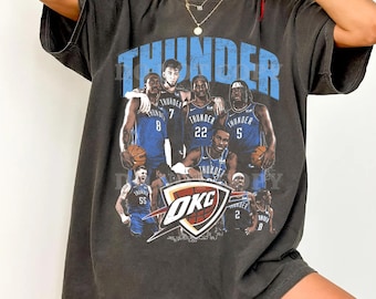 Comfort Colors OKC Basketball T-Shirt