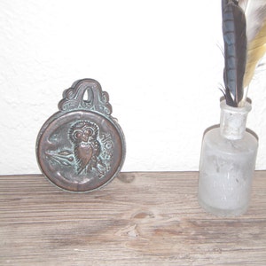 Vintage Owl Greek Paper Clip