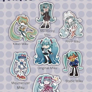 Hatsune Miku Stickers!