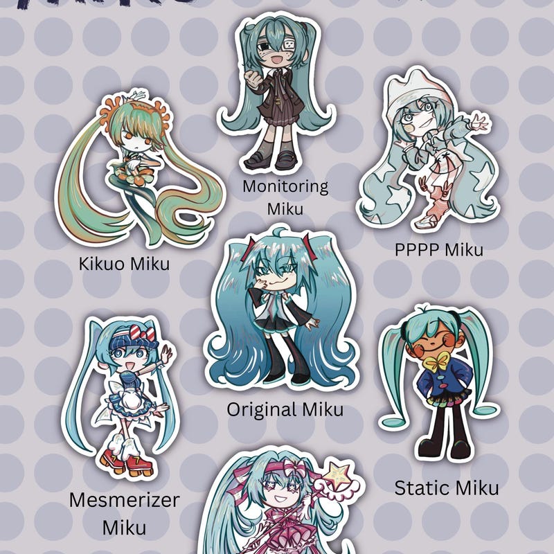 Miku Retry Now - Etsy
