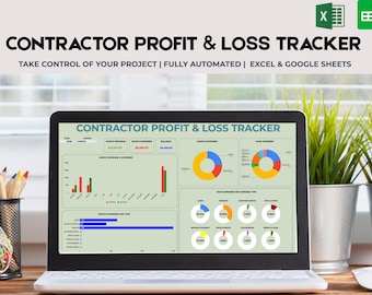 Panel finansowy wykonawcy i budowniczego w programie Excel | Monitorowanie budżetu budowlanego | Szablon kontroli kosztów projektu