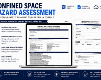 Confined Space Entry Assessment & Planning Tool