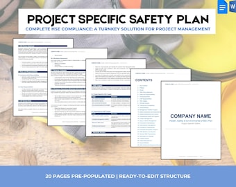 Szablon profesjonalnego planu bezpieczeństwa na budowie | Zgodność z PSSP | Oferty | Audyty bezpieczeństwa