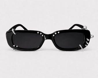 Hand Pierced Sunglasses RUTHENIUM-106