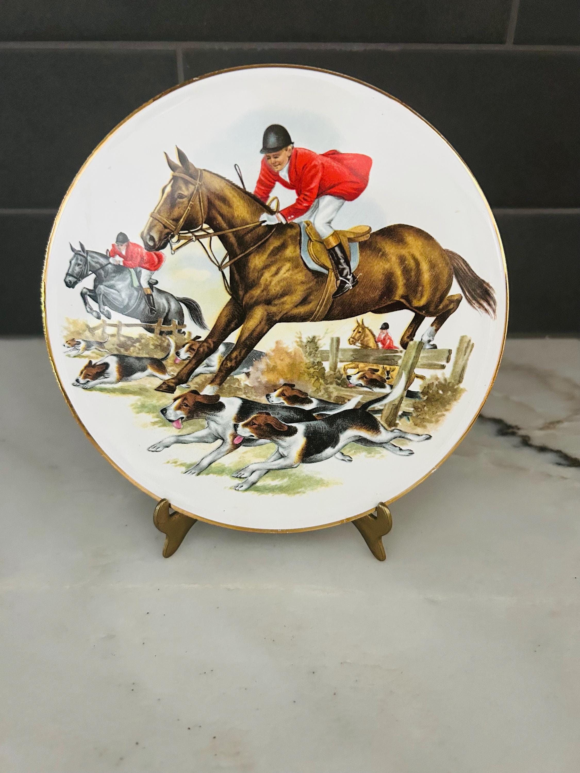 Ralph Lauren Equestrian Plates - Etsy