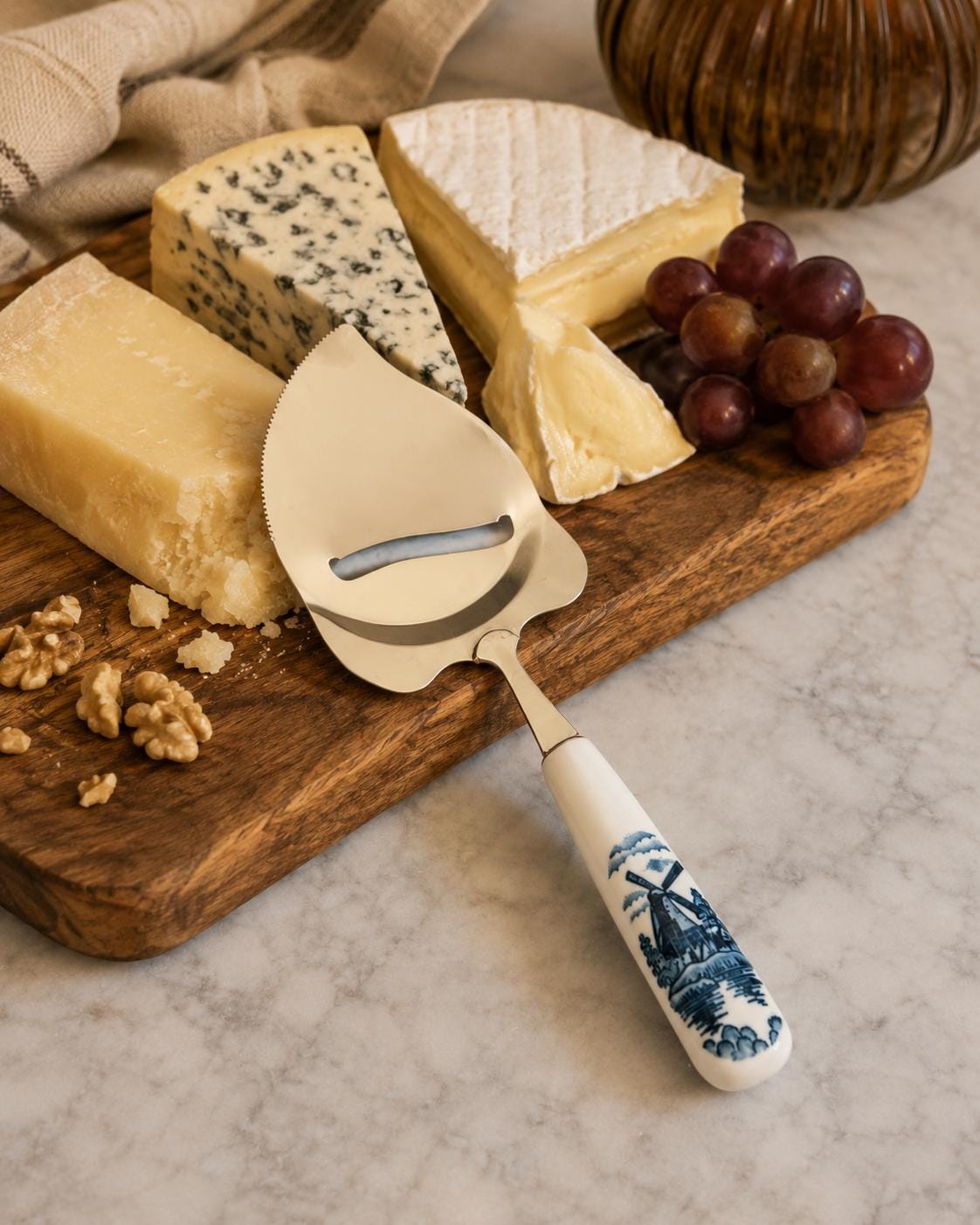 Vintage Dutch Cheese Board - Etsy
