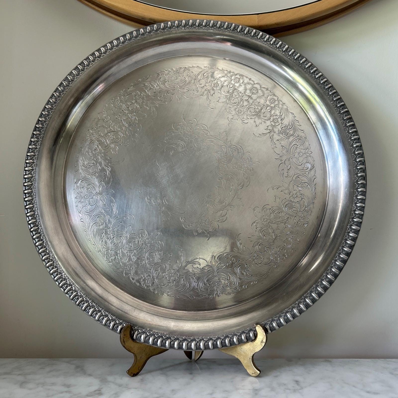 Webster Wilcox Silver Tray - Etsy