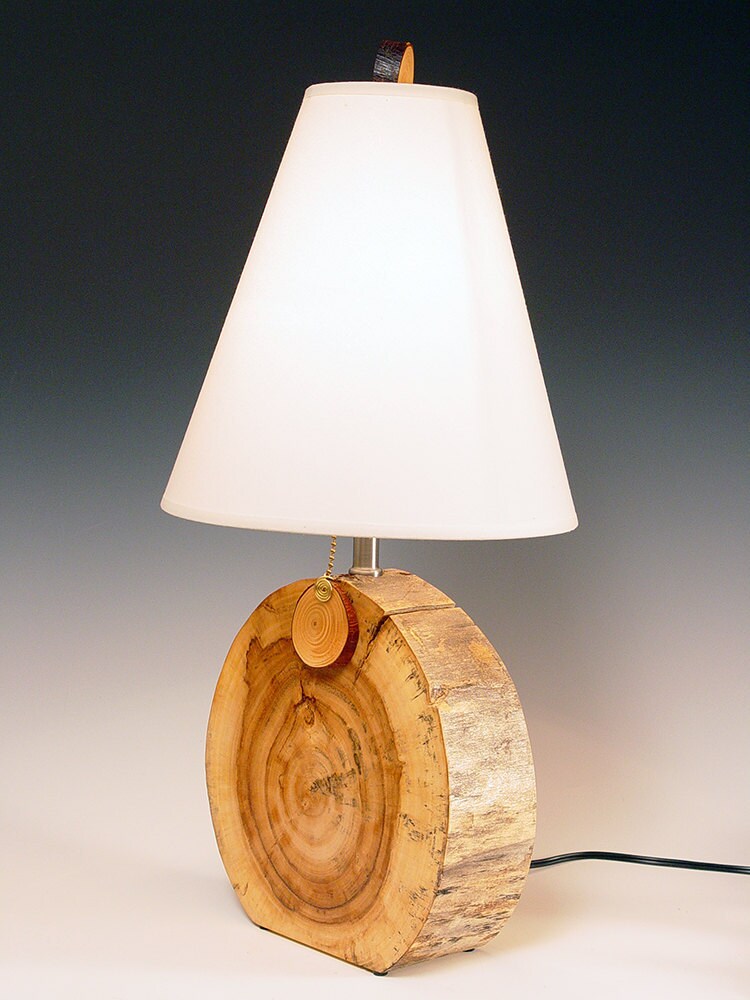 Table lamp. Desk lamp. Desert Driftwood. Naturally weathered Etsy