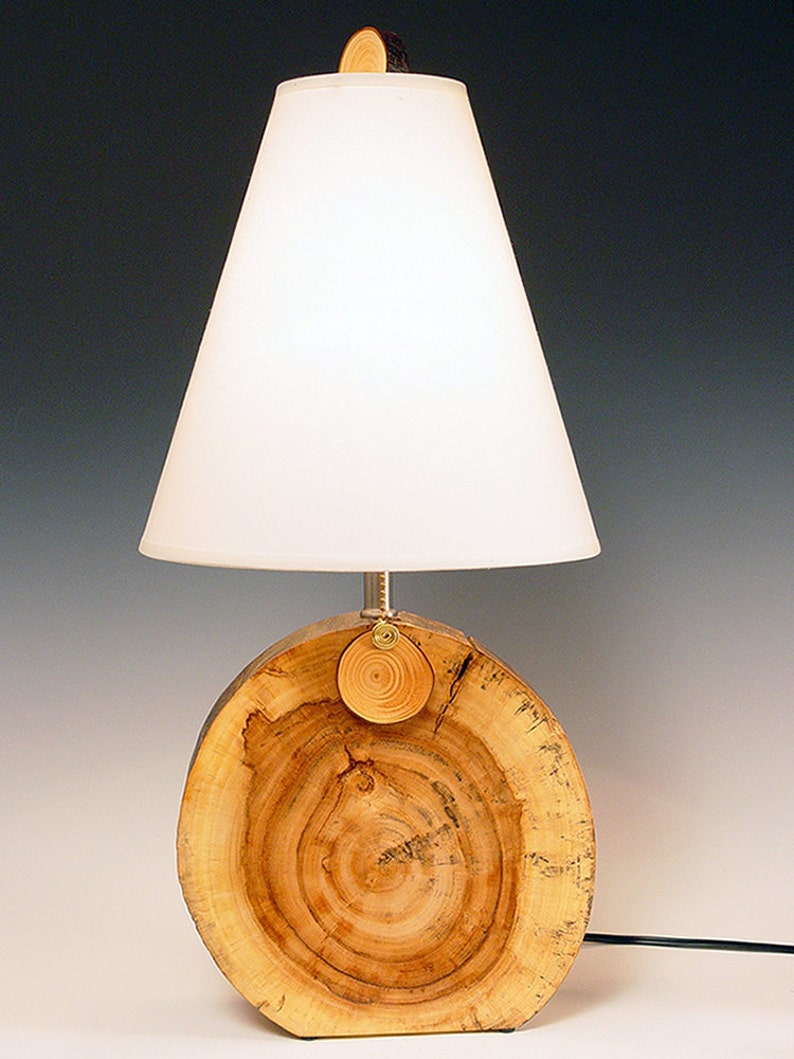 Table lamp. Desk lamp. Desert Driftwood. Naturally weathered Etsy