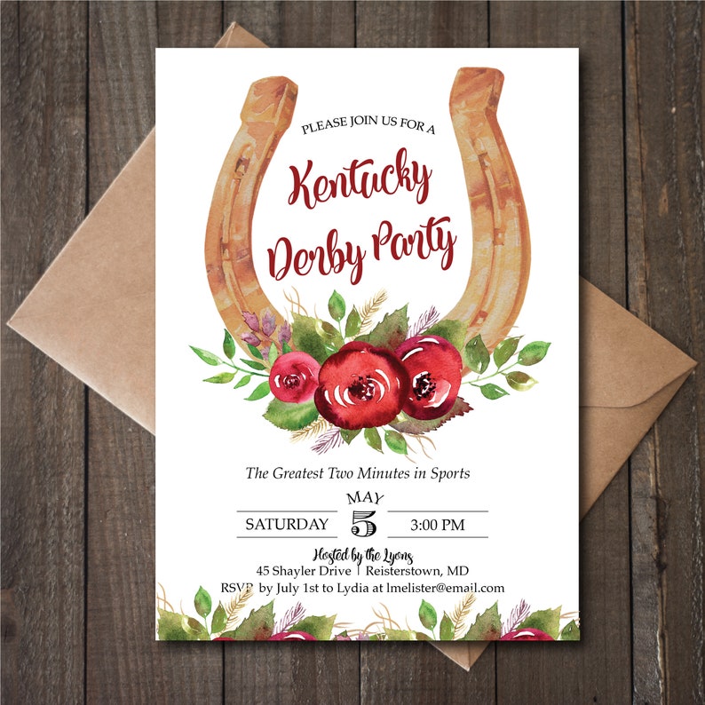 kentucky-derby-party-invitation-red-rose-horseshoe-derby-etsy