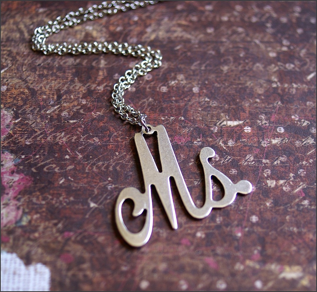 ☆MARS MARK☆ MS Lettering Link Necklace M105 il_1080xN.371957360_bv7t.jpg
