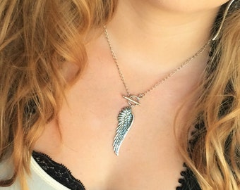 angel wing necklace tiffany