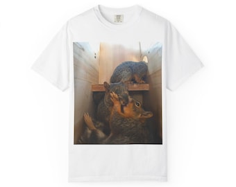 Safe With You Unisex Garment-Dyed T-shirt