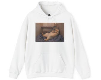 Resting Emma Unisex Heavy Blend™ Hooded Sweatshirt