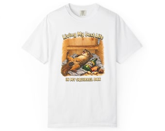 Squirrel T-Shirt: Living My Life in Squirrel Box