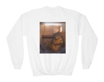 Emma at Rest Youth Crewneck Sweatshirt