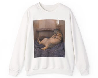 Resting Emma Unisex Heavy Blend™ Crewneck Sweatshirt
