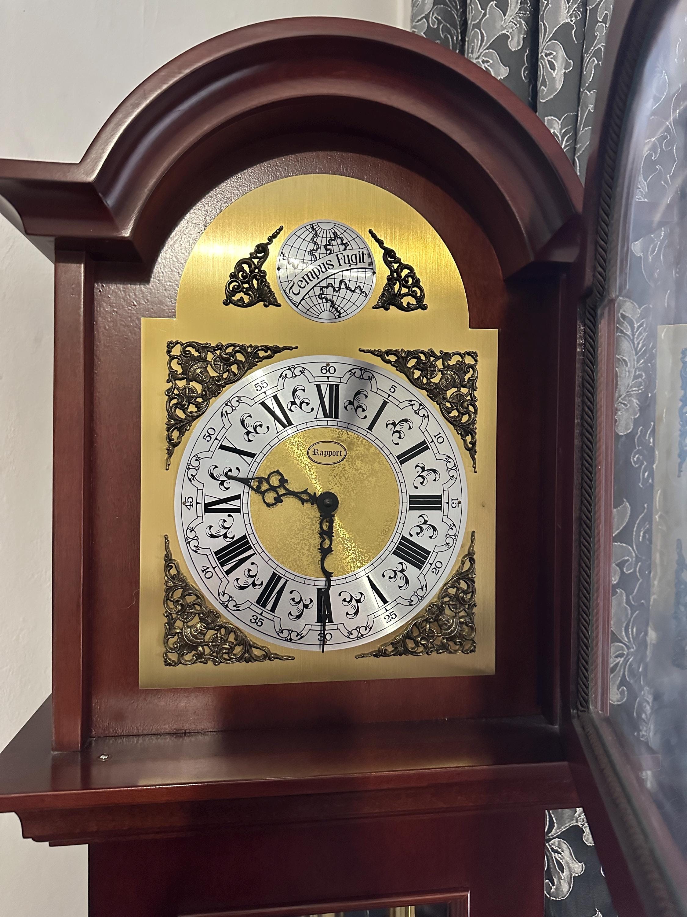 Tempus fugit grandfather clock - Etsy 日本
