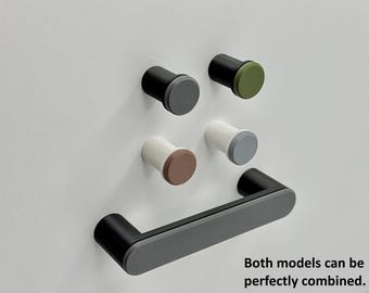 Drawer Knobs & Cabinet Handles for IKEA Furniture, Kids Room Decor, Colourful Dual-Colour Hardware, Easy Furniture Makeover