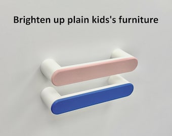 Benutzerdefinierte Schubladengriffe, zweifarbige Schrankgriffe, benutzerdefinierte Schubladengriffe, moderne Möbelgriffe
