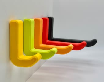 Heavy Duty Wall Hooks | Garage/Shed Wall Hooks | Tool & Brush Holder | Multi Size Wall Hook 10mm–100mm | Utility Storage Hooks