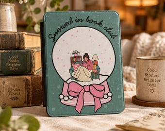 スノウド・イン・ブッククラブ スノードーム Kindleケース