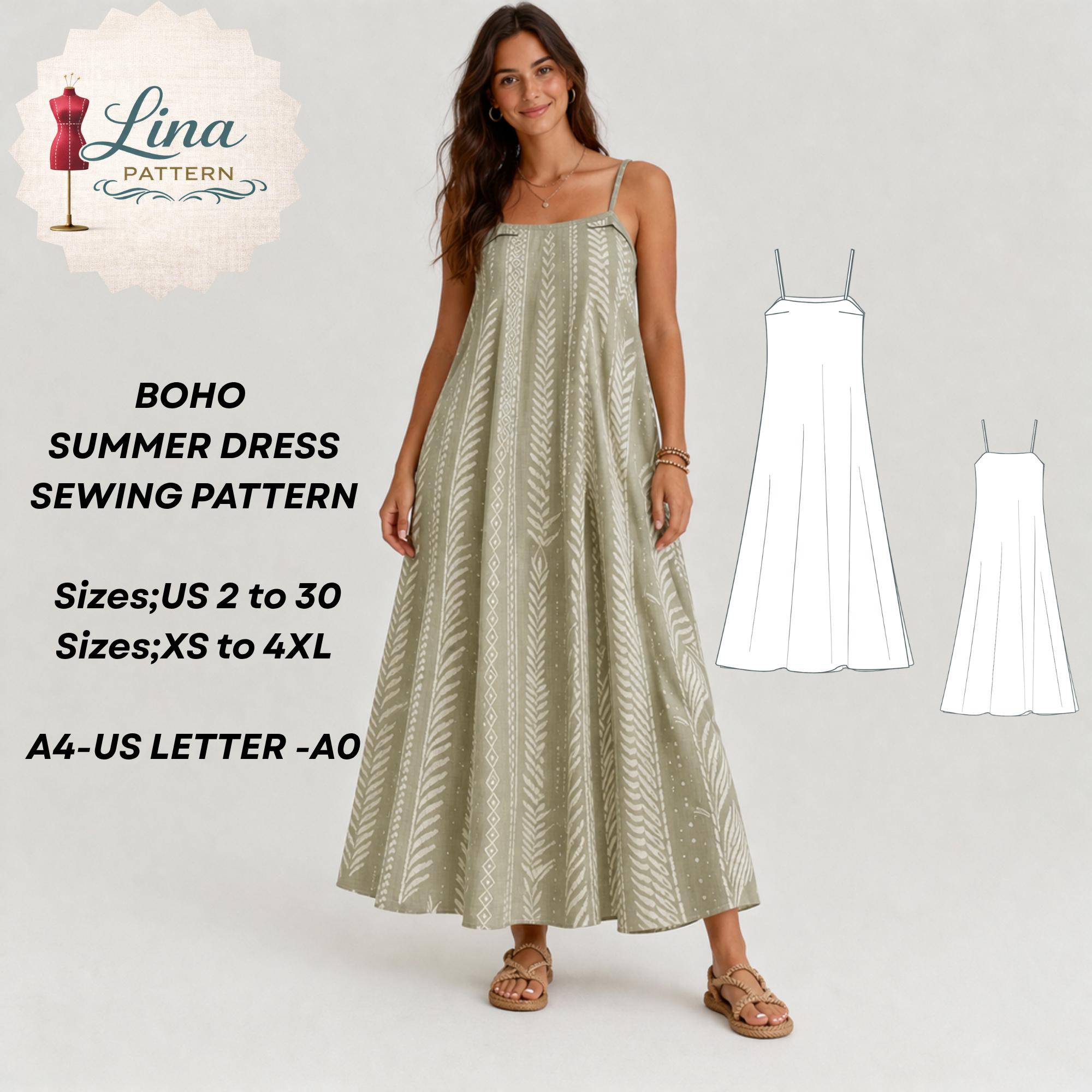 loose flowy dresses for women PRETTYGARDEN Womens Casual Long Summer Dresses Sleeveless Strappy Loos