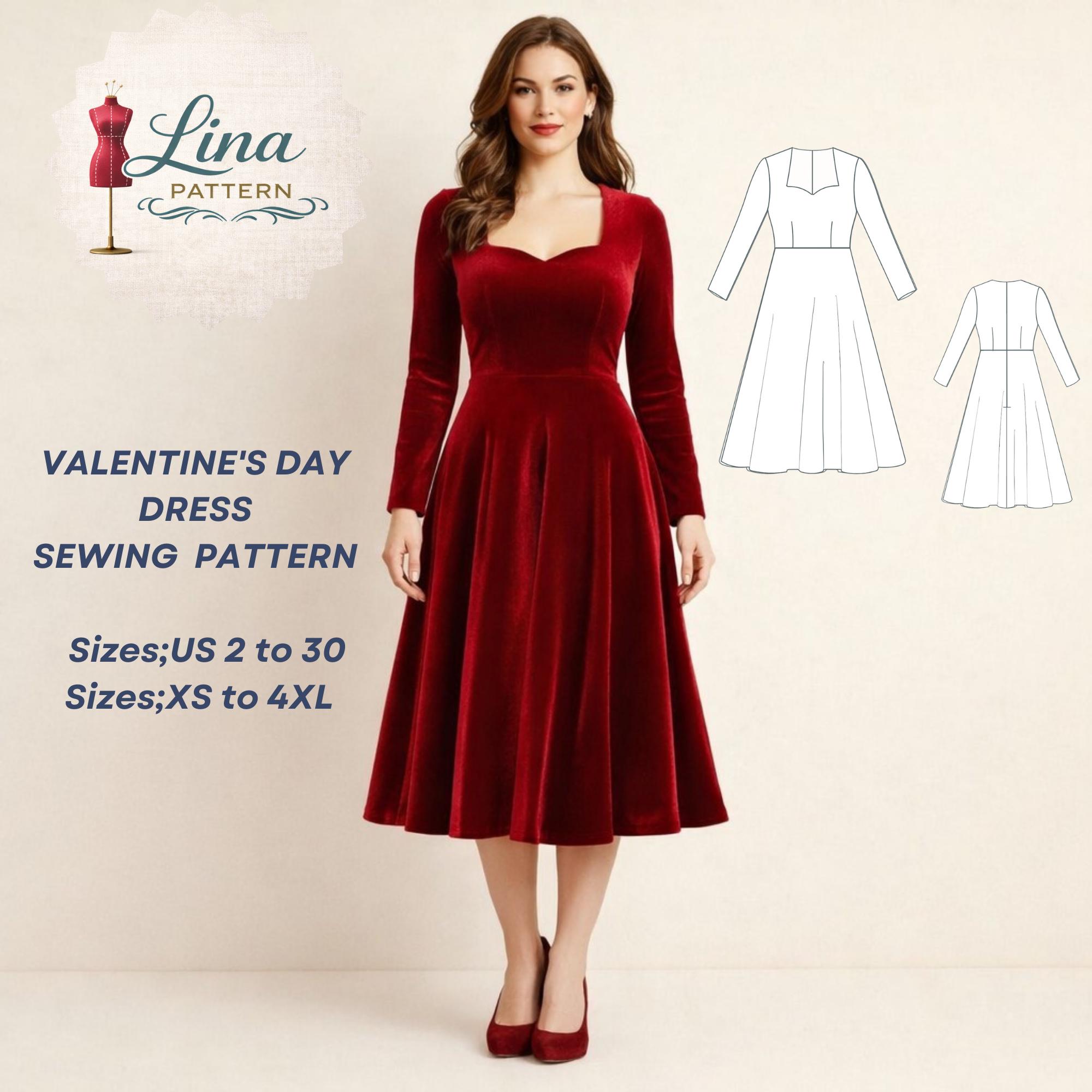 1940s Velvet Dress - Etsy