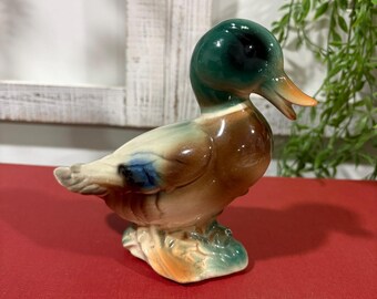 Canard colvert vintage en céramique Royal Copley